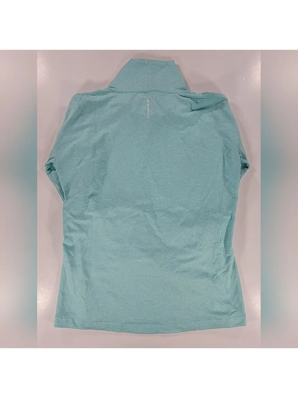 Zero Restriction Mari Mock Neck Pullover Womens XS Westchester Golf Turks Blue - Picture 10 of 11